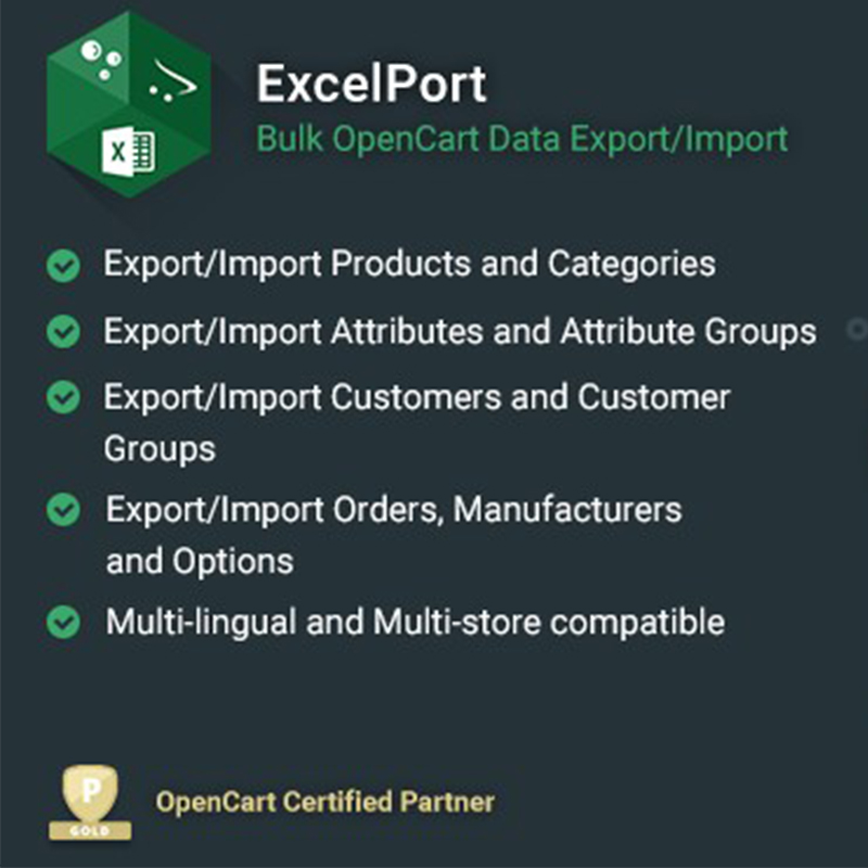 excelport-opencart